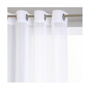 zavesa STRIPE 140*240 bela 120944Z